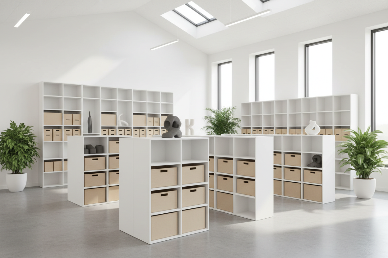 Evlerde Düzen Sağlayan Minimalist Depolama Çözümleri
