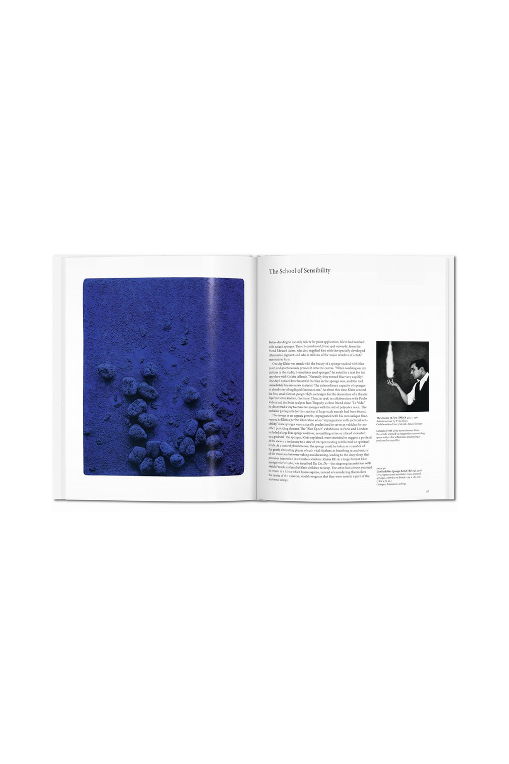 TASCHEN Yves Klein – Hannah Weitemeier, Ciltli Kitap