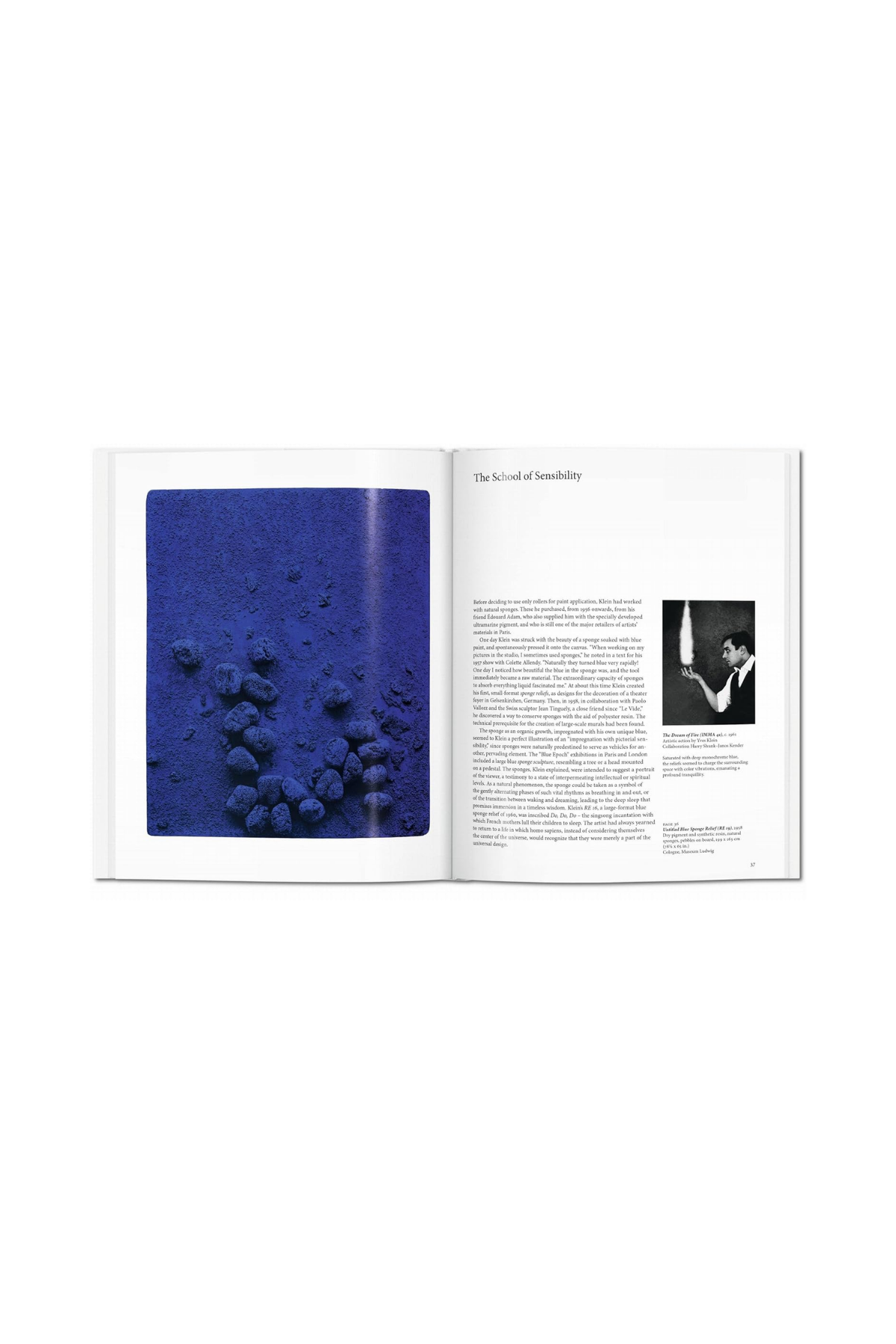 TASCHEN Yves Klein – Hannah Weitemeier, Ciltli Kitap