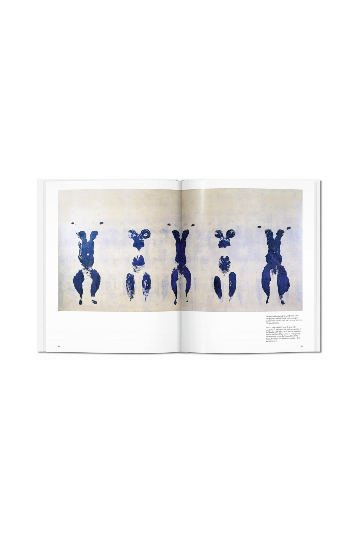 TASCHEN Yves Klein – Hannah Weitemeier, Ciltli Kitap