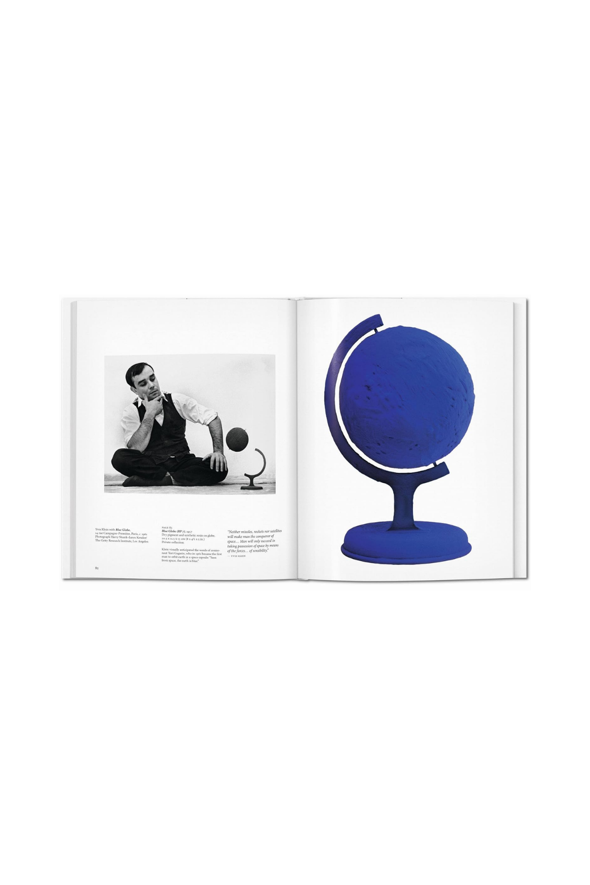 TASCHEN Yves Klein – Hannah Weitemeier, Ciltli Kitap