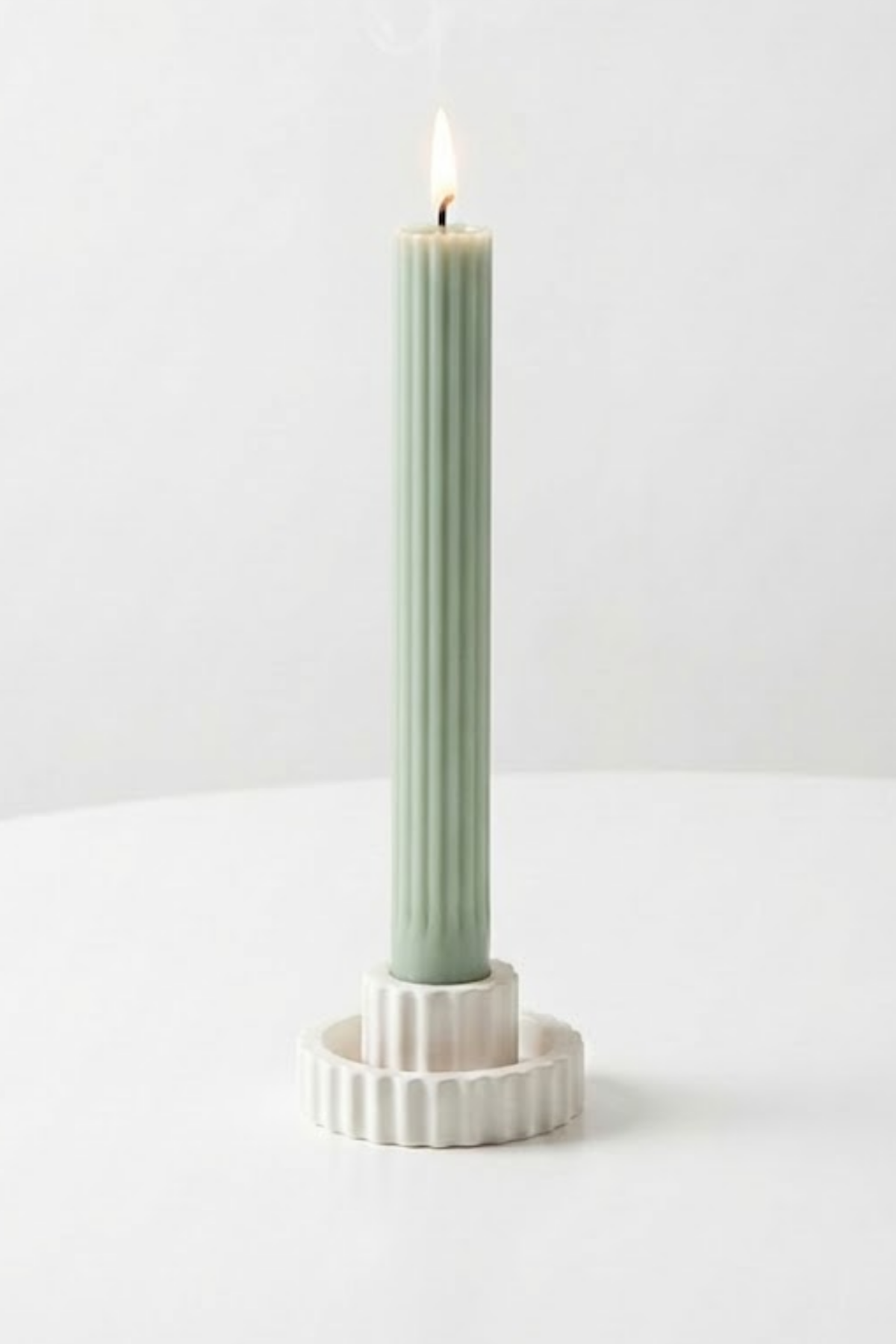 Ritma / Çizgili Dekoratif Şamdan