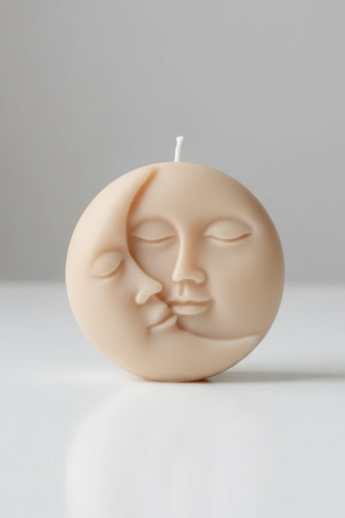 Güneş ve Ay Yüz Dekoratif Mum