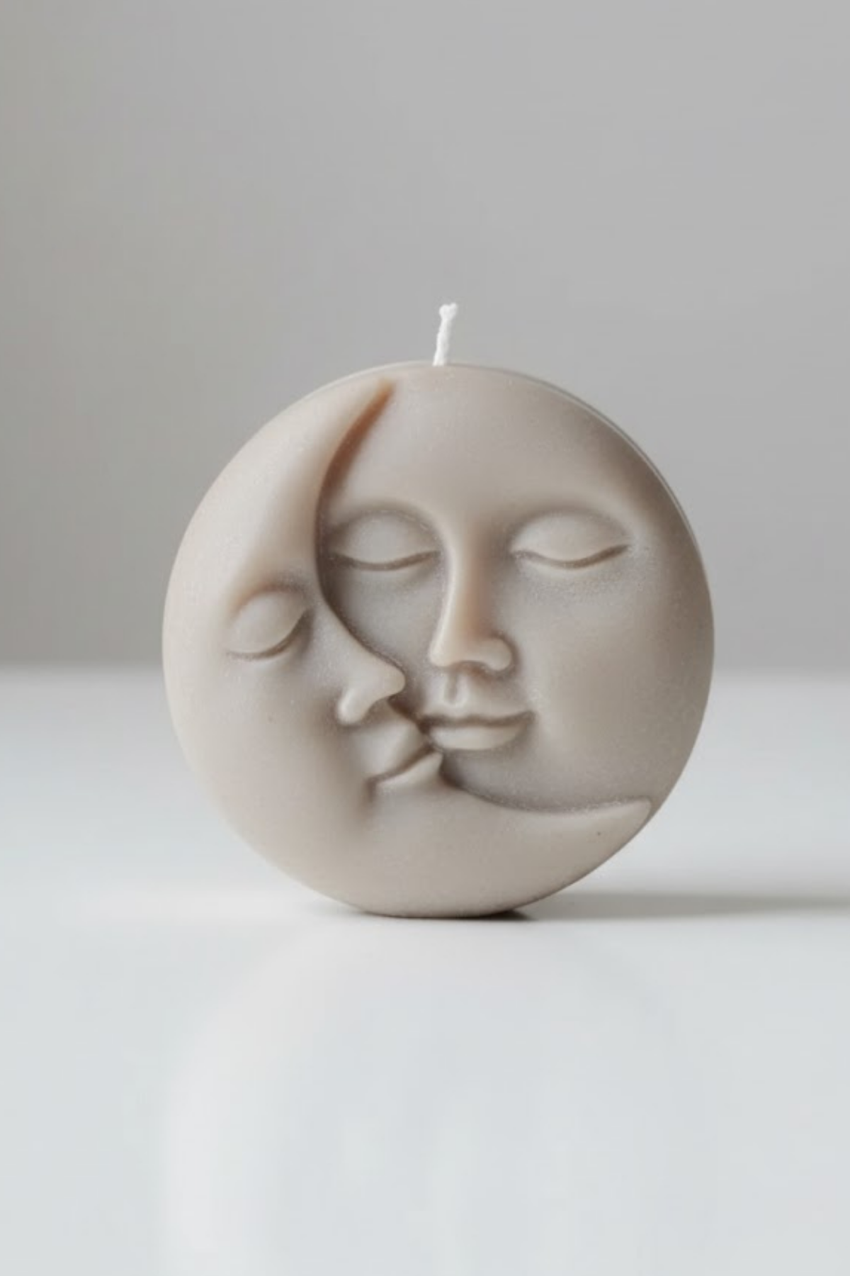 Güneş ve Ay Yüz Dekoratif Mum