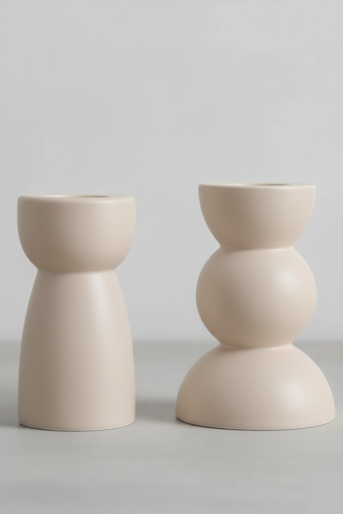 Nuaris / Dekoratif Şamdan 2'li Set