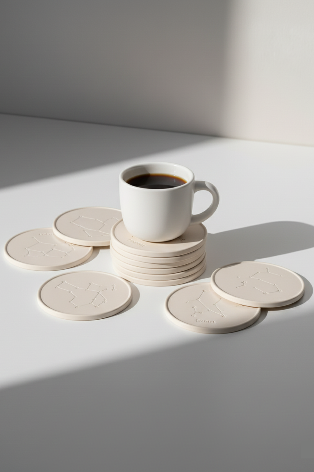 Zodiac Coasters / Dekoratif Burç Bardak Altlığı