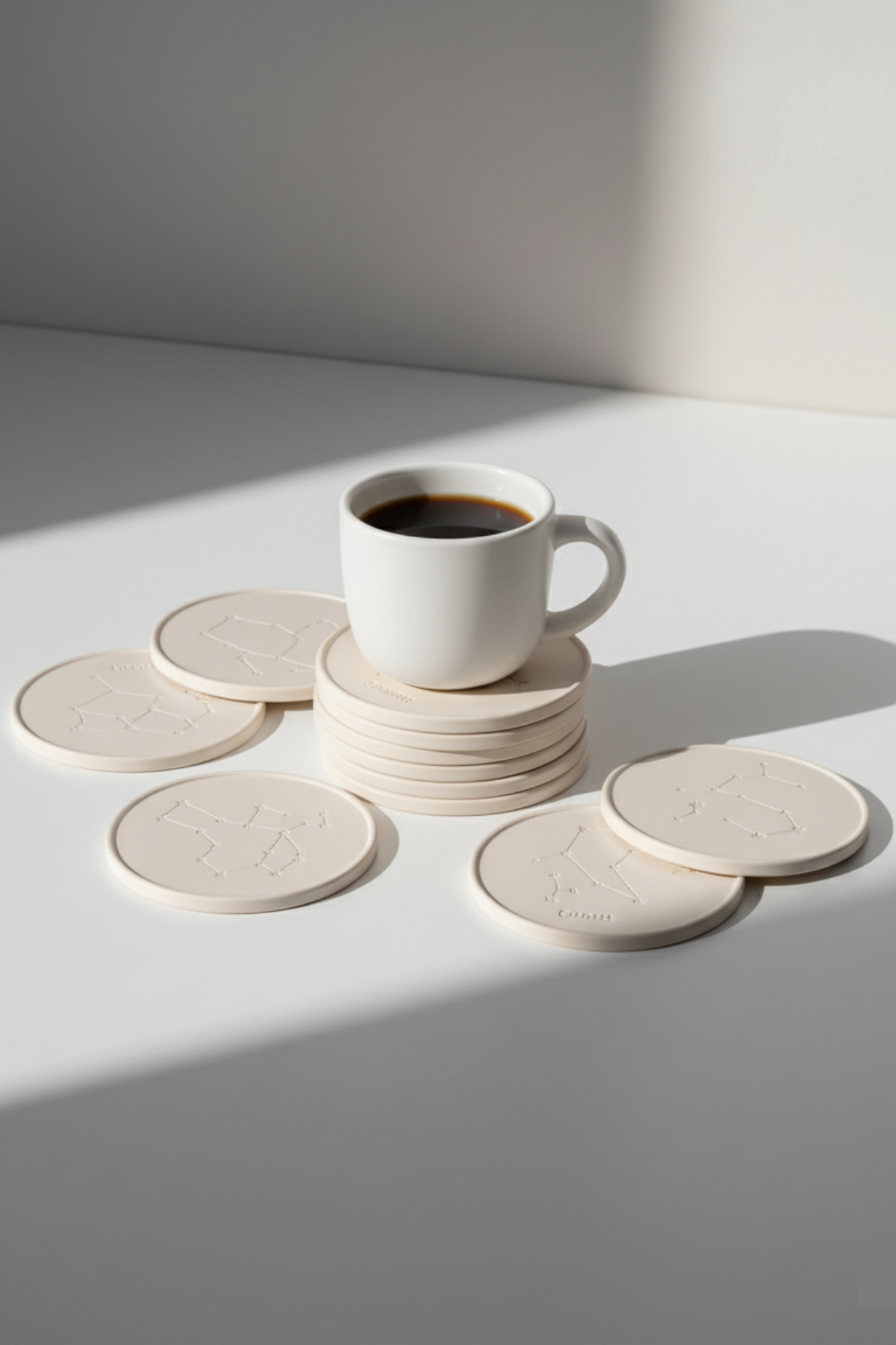 Zodiac Coasters / Dekoratif Burç Bardak Altlığı