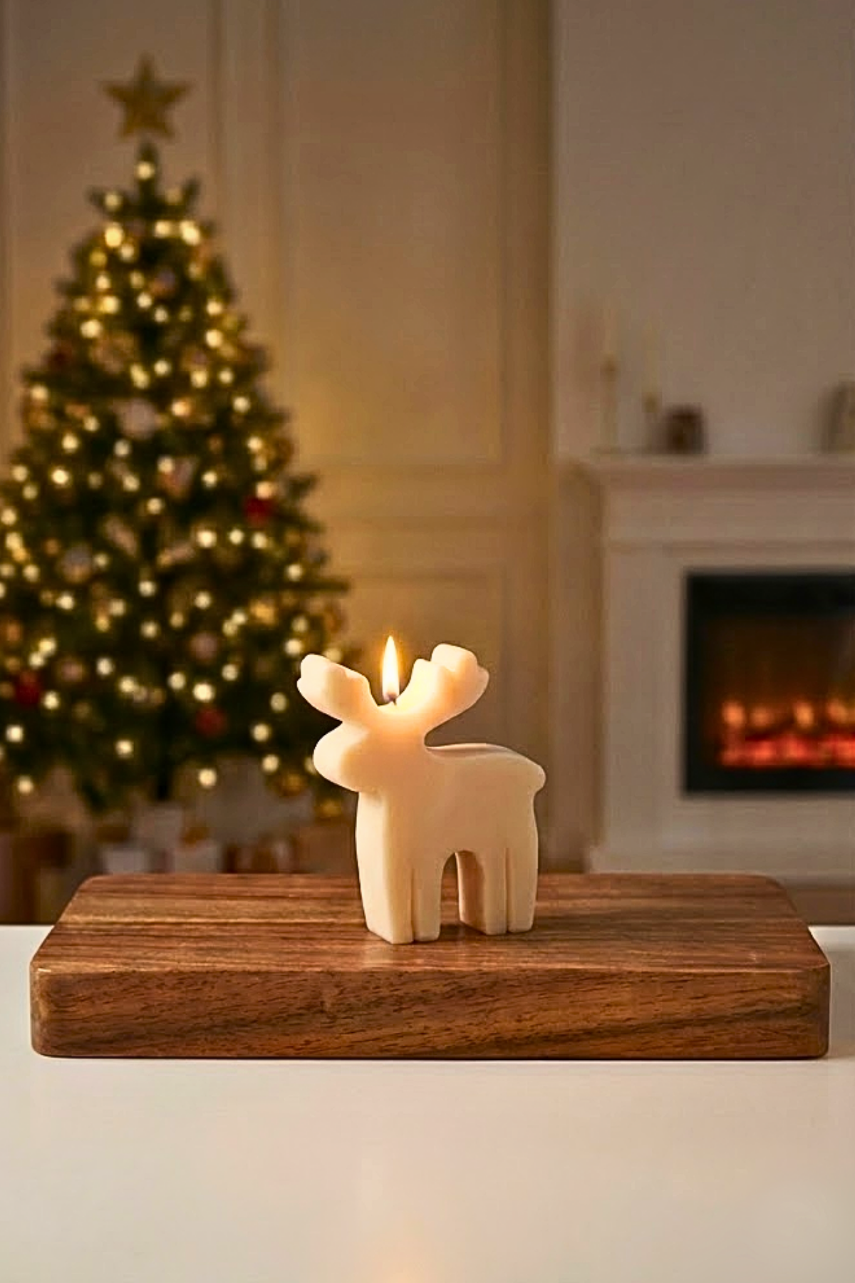 Christmas Yılbaşı Mumu 3'lü Set