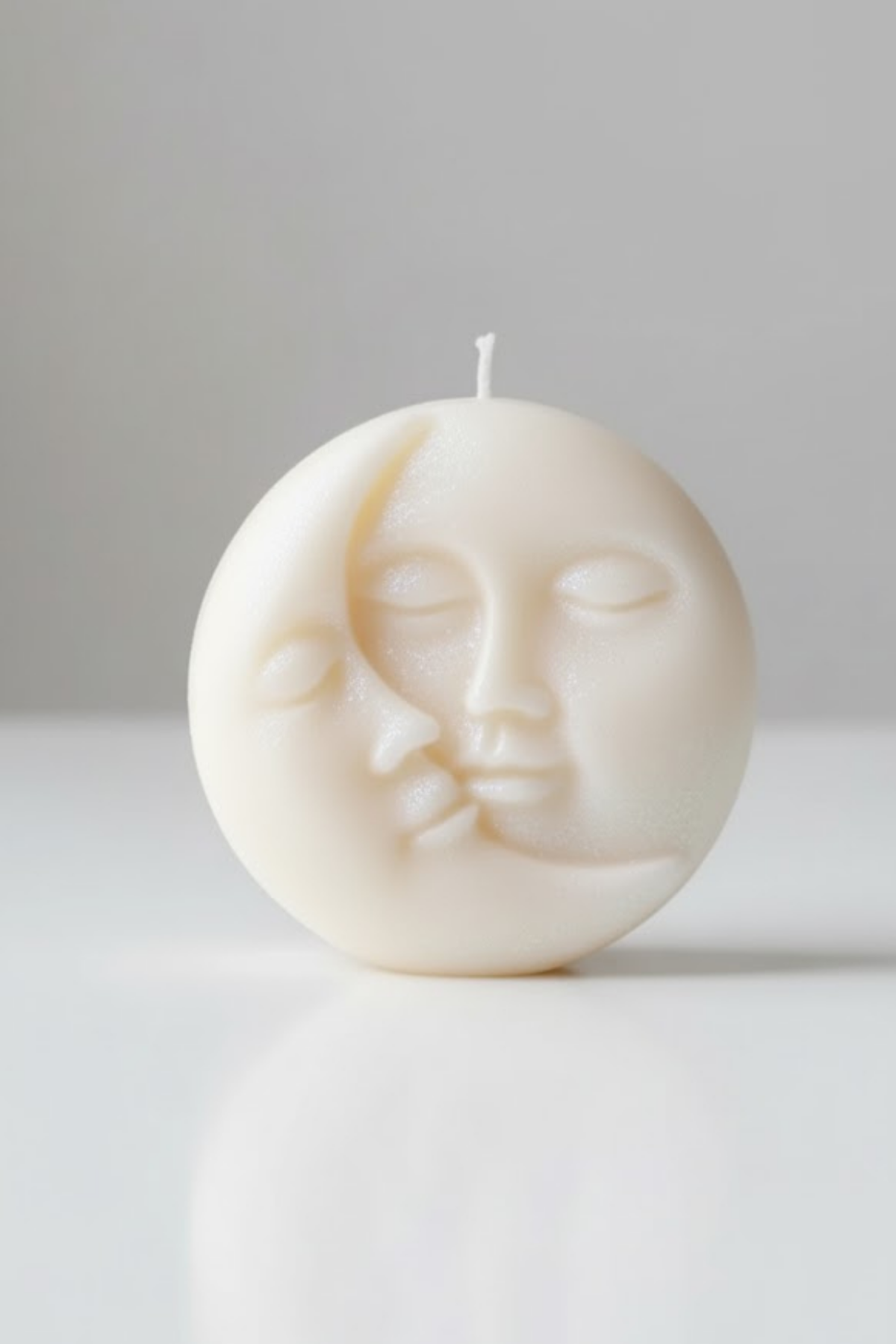 Güneş ve Ay Yüz Dekoratif Mum