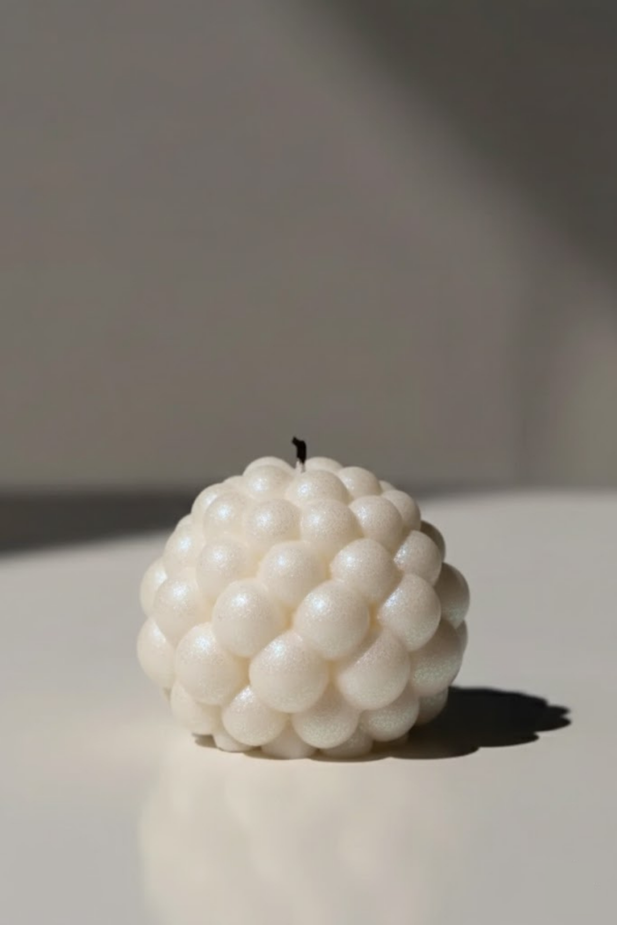 Yuvarlak Bubble / Dekoratif Mum