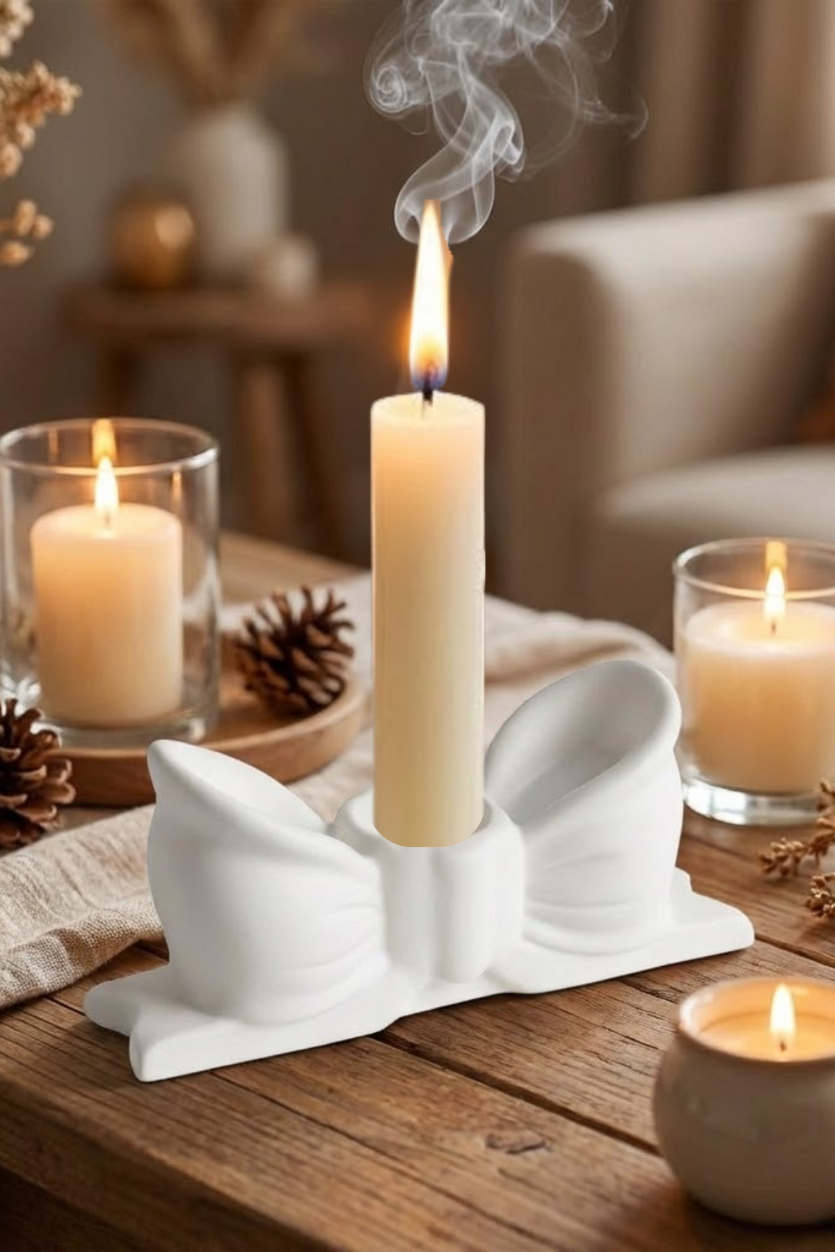 Velia / Kurdele Beton Şamdan