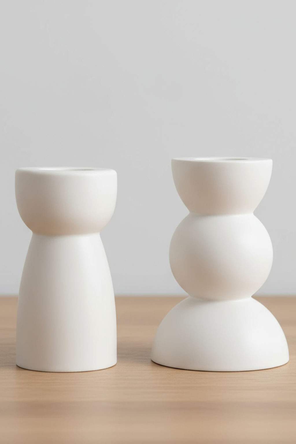 Nuaris / Dekoratif Şamdan 2'li Set