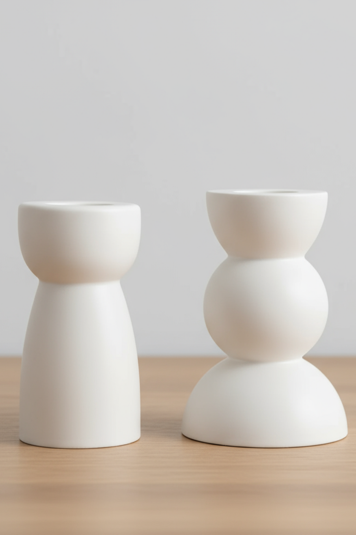 Nuaris / Dekoratif Şamdan 2'li Set