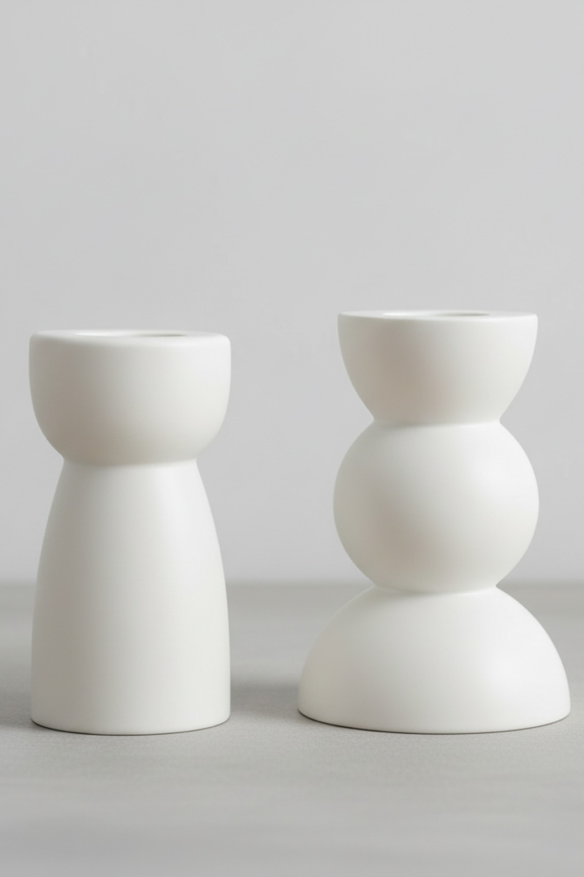 Nuaris / Dekoratif Şamdan 2'li Set