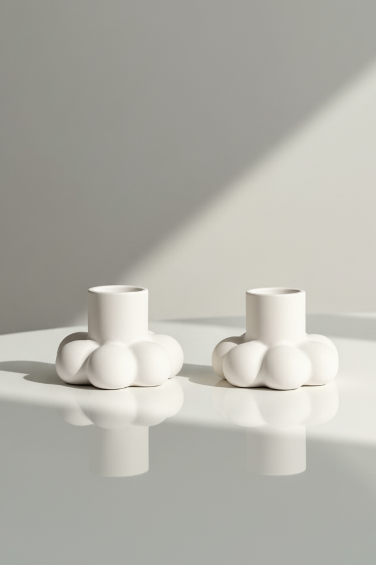 Daisy / Dekoratif Şamdan 2'li Set