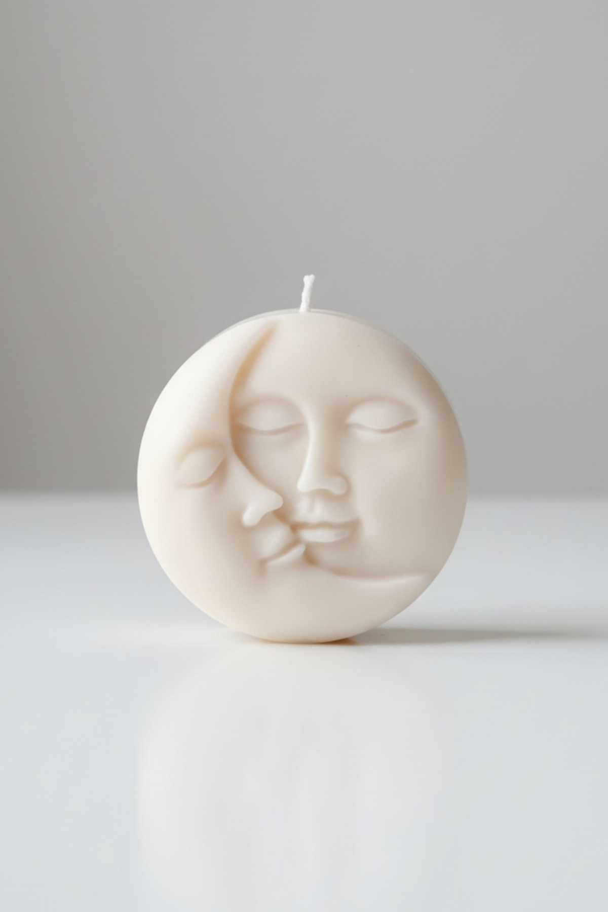 Güneş ve Ay Yüz Dekoratif Mum