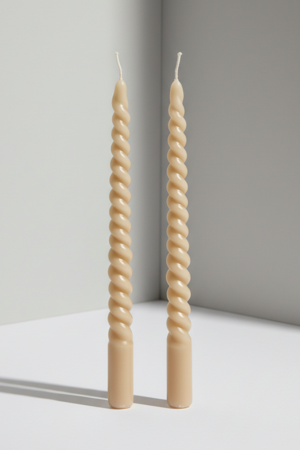 Kilise Burgu Şamdan Mumu 2’li Set / Dekoratif Mum