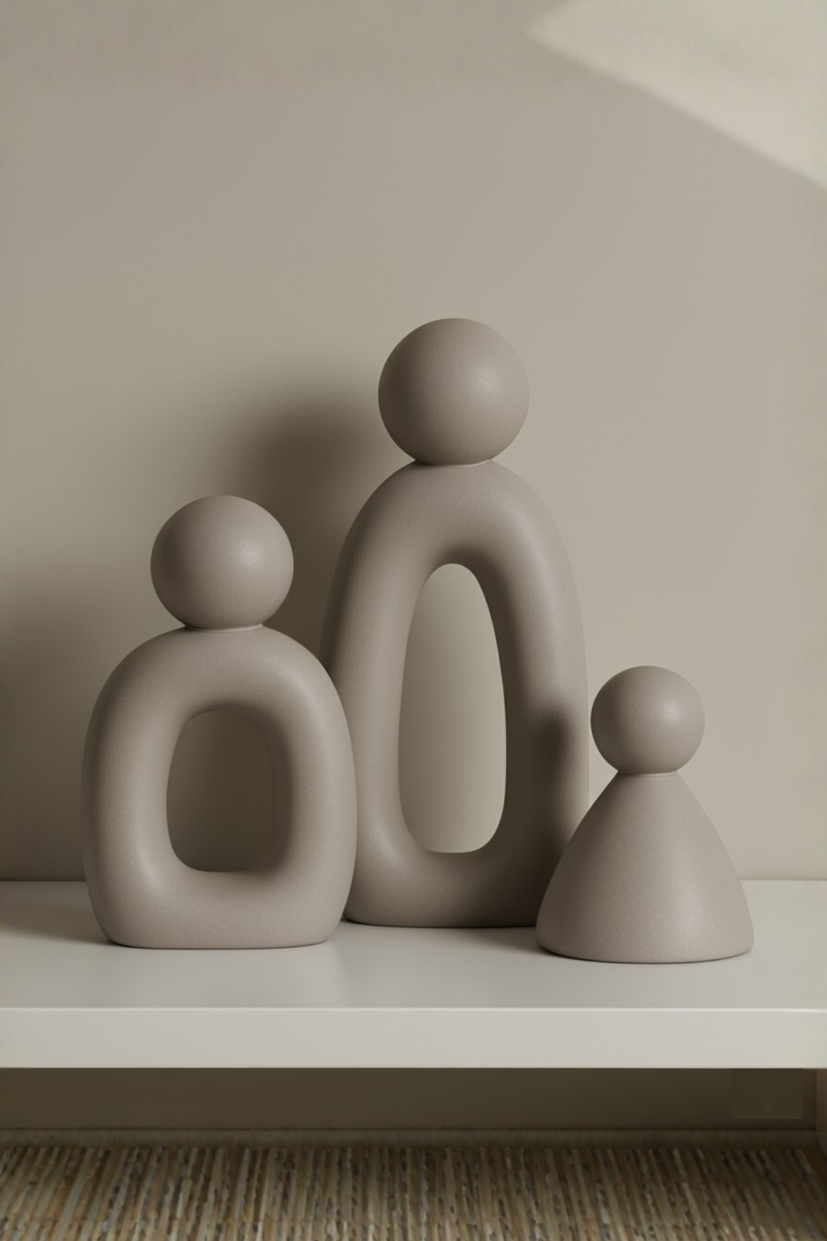 La Familia / Dekoratif Aile Figür