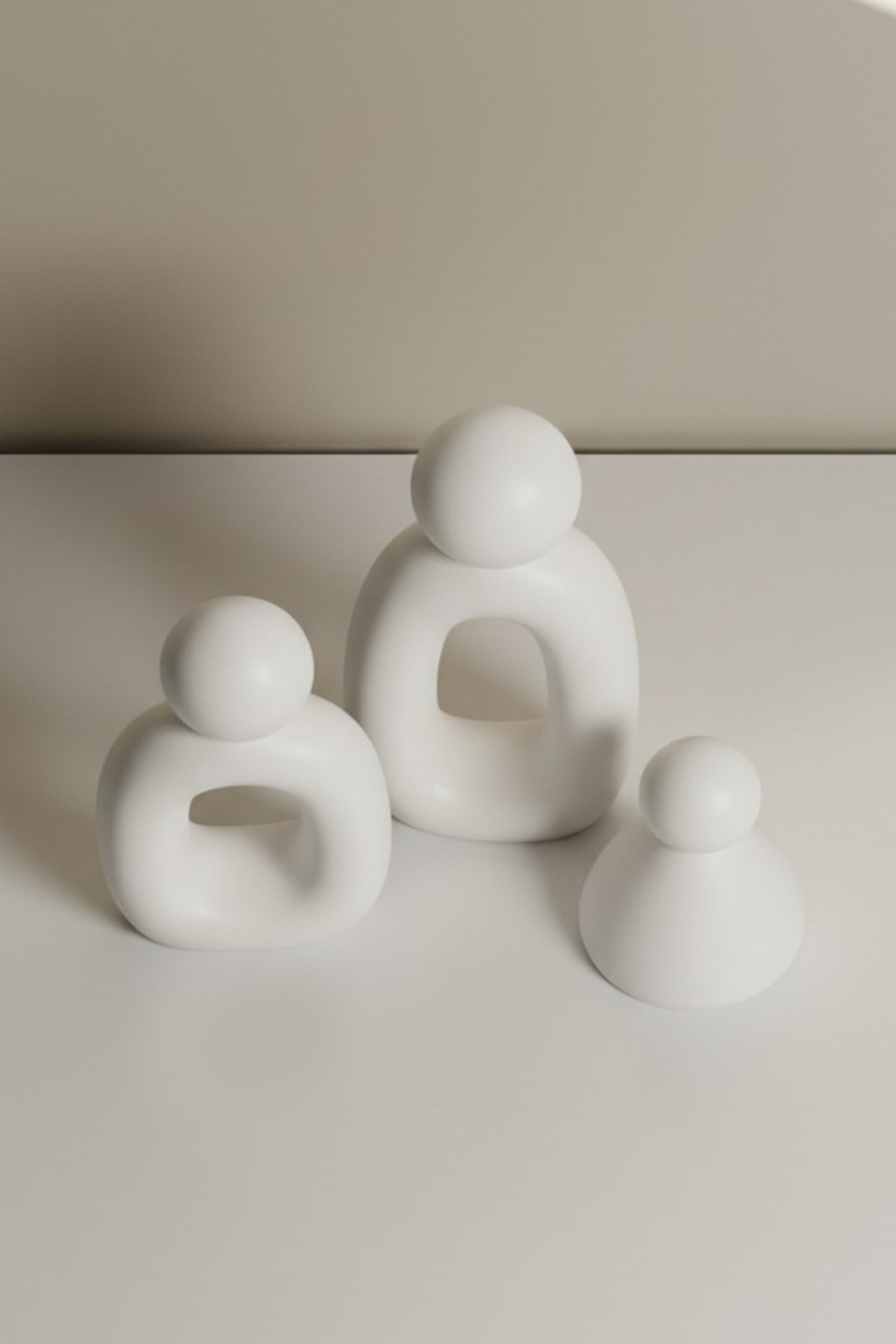 La Familia / Dekoratif Aile Figür