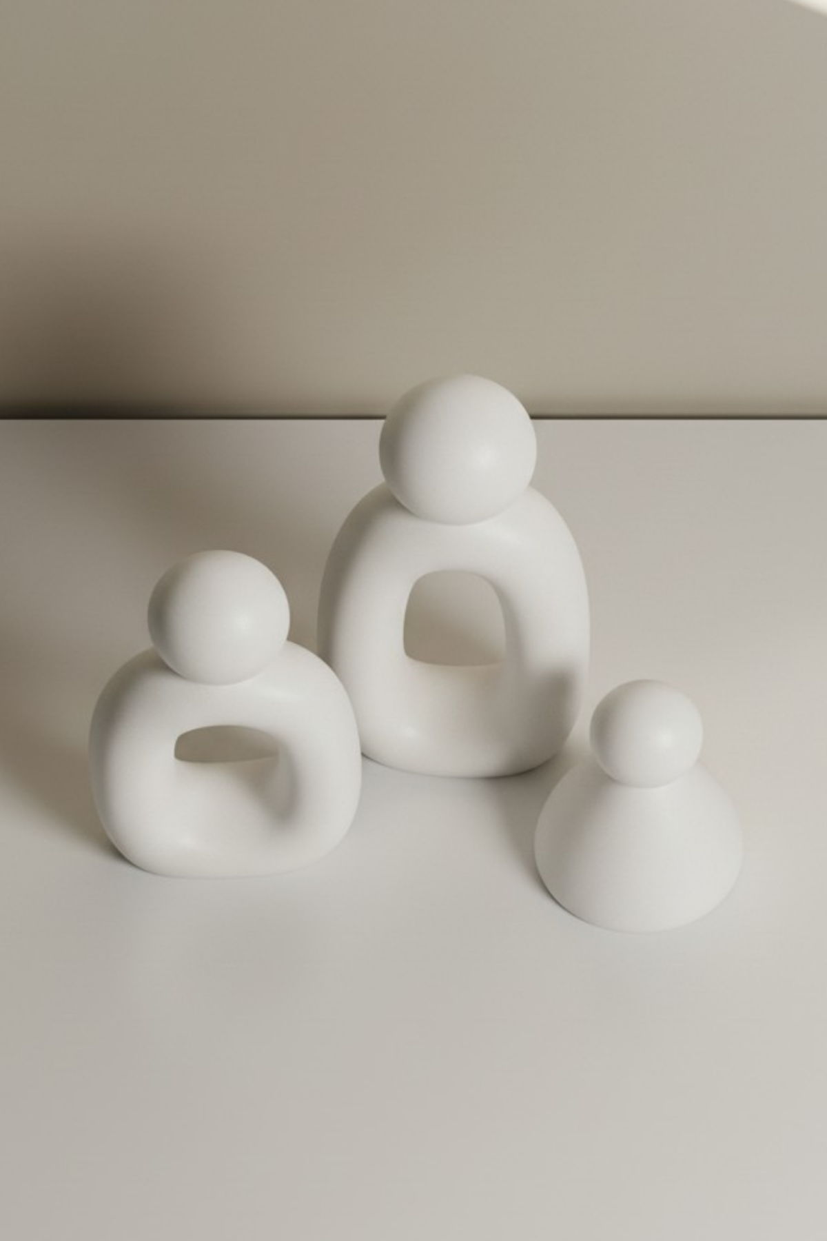 La Familia / Dekoratif Aile Figür