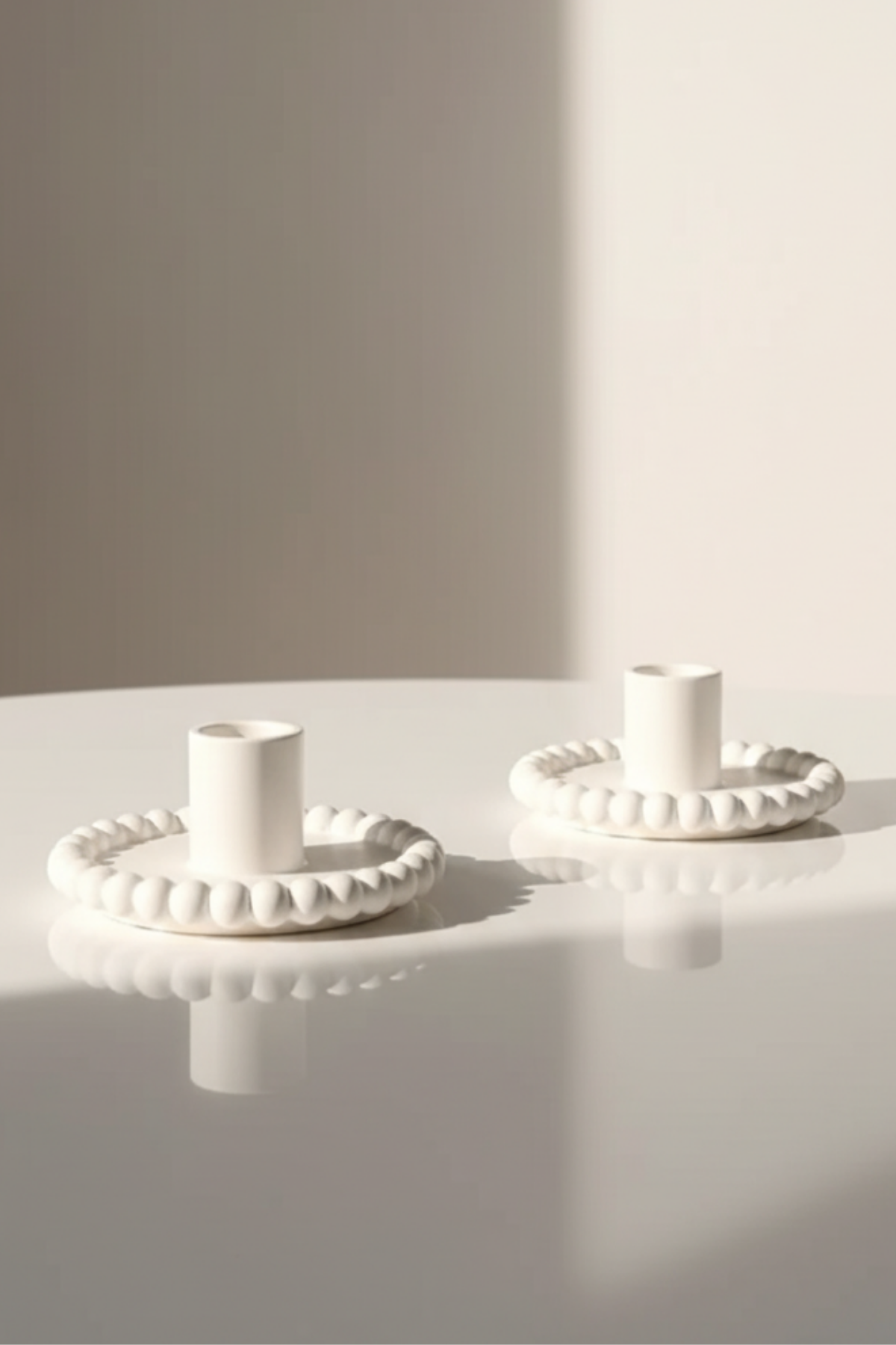 Pearl / Dekoratif Şamdan 2'li Set