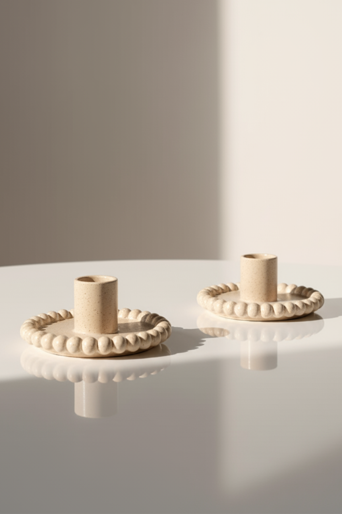 Pearl / Dekoratif Şamdan 2'li Set