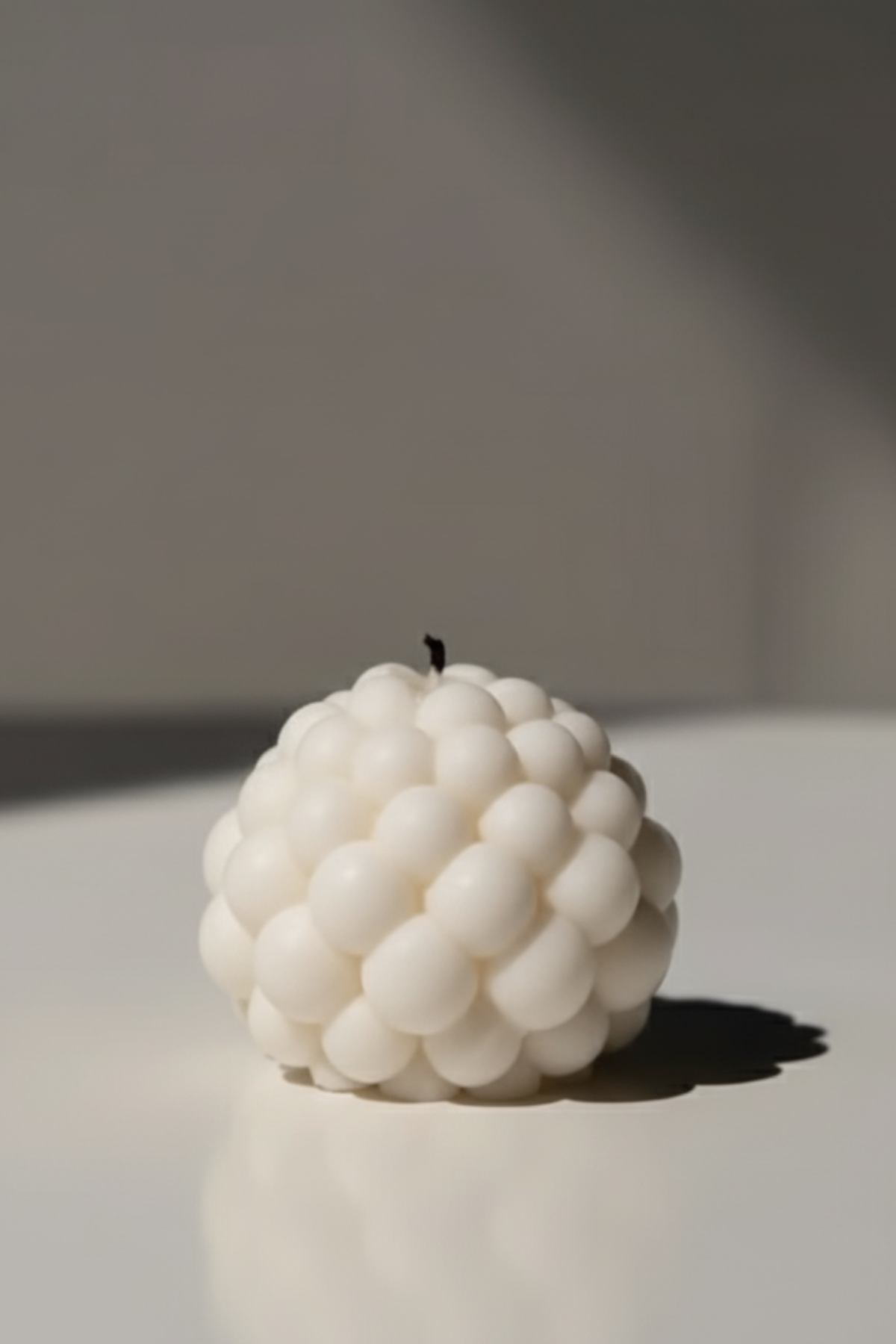 Yuvarlak Bubble / Dekoratif Mum